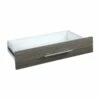 ClosetMaid SuiteSymphony Graphite Grey 25-in Modern Shallow Drawer With Soft Close Glides