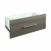ClosetMaid SuiteSymphony Graphite Grey 25-in Modern Deep Drawer With Soft Close Glides