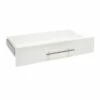 SuiteSymphony 25-in Pure White Shaker Shallow Drawer With Soft Close Glides