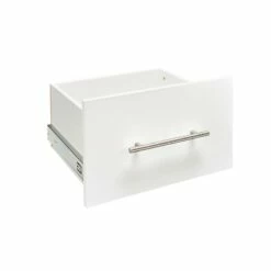 ClosetMaid SuiteSymphony Pure White 16" Modern Deep Drawer With Soft CCose Glides