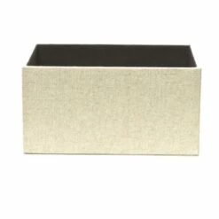 Allen + Roth Small Cream Fabric Storage Bin -Storage Furniture Sales 2024 7974 08595441
