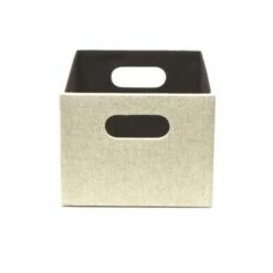 Allen + Roth Small Cream Fabric Storage Bin -Storage Furniture Sales 2024 7974 08595443