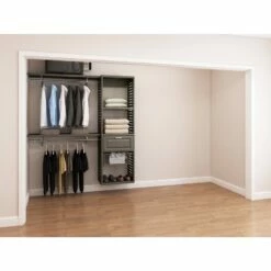 Allen + Roth 48-in W X 16-in D Rustic Gray Wood Closet Shelf Kit 7 Allen + Roth 48-in W X 16-in D Rustic Gray Wood Closet Shelf Kit -Storage Furniture Sales 2024 810382 12472466