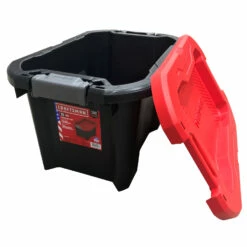 CRAFTSMAN 10 Gallon Latching Tote - 23.16-in X 15.66-in X 13.09-in