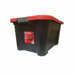 CRAFTSMAN 20 Gallon Latching Tote - 28.17-in X 19.92-in X 14.34-in 10 CRAFTSMAN 20 Gallon Latching Tote - 28.17-in X 19.92-in X 14.34-in -Storage Furniture Sales 2024 835739 16087082